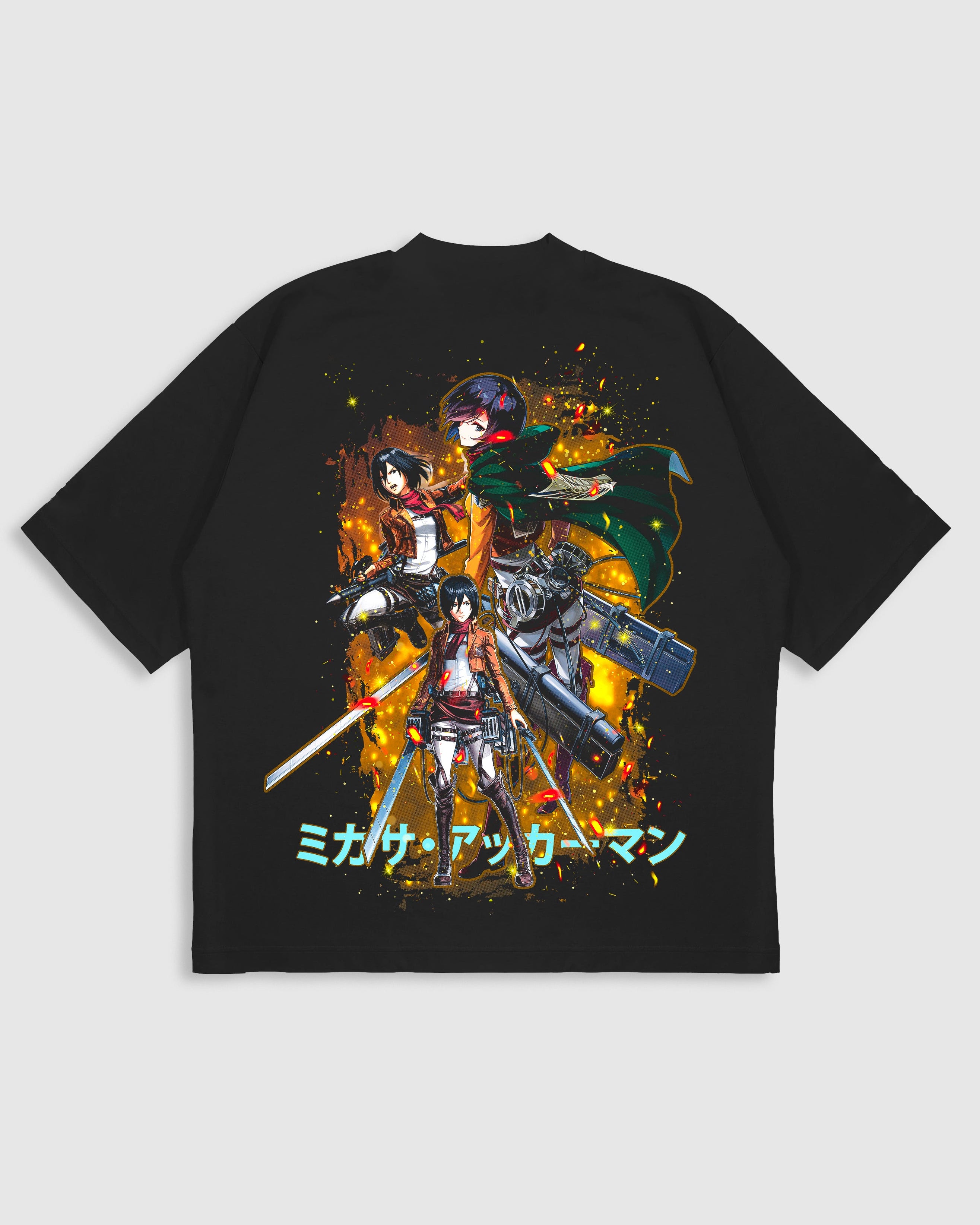 Mikasa Ackerman Premium AOT Oversized Tshirt for Men and Women