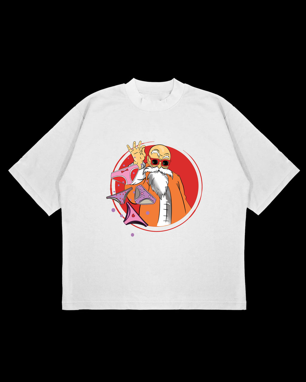Master Roshi Oversized Tshirt for Men and Women