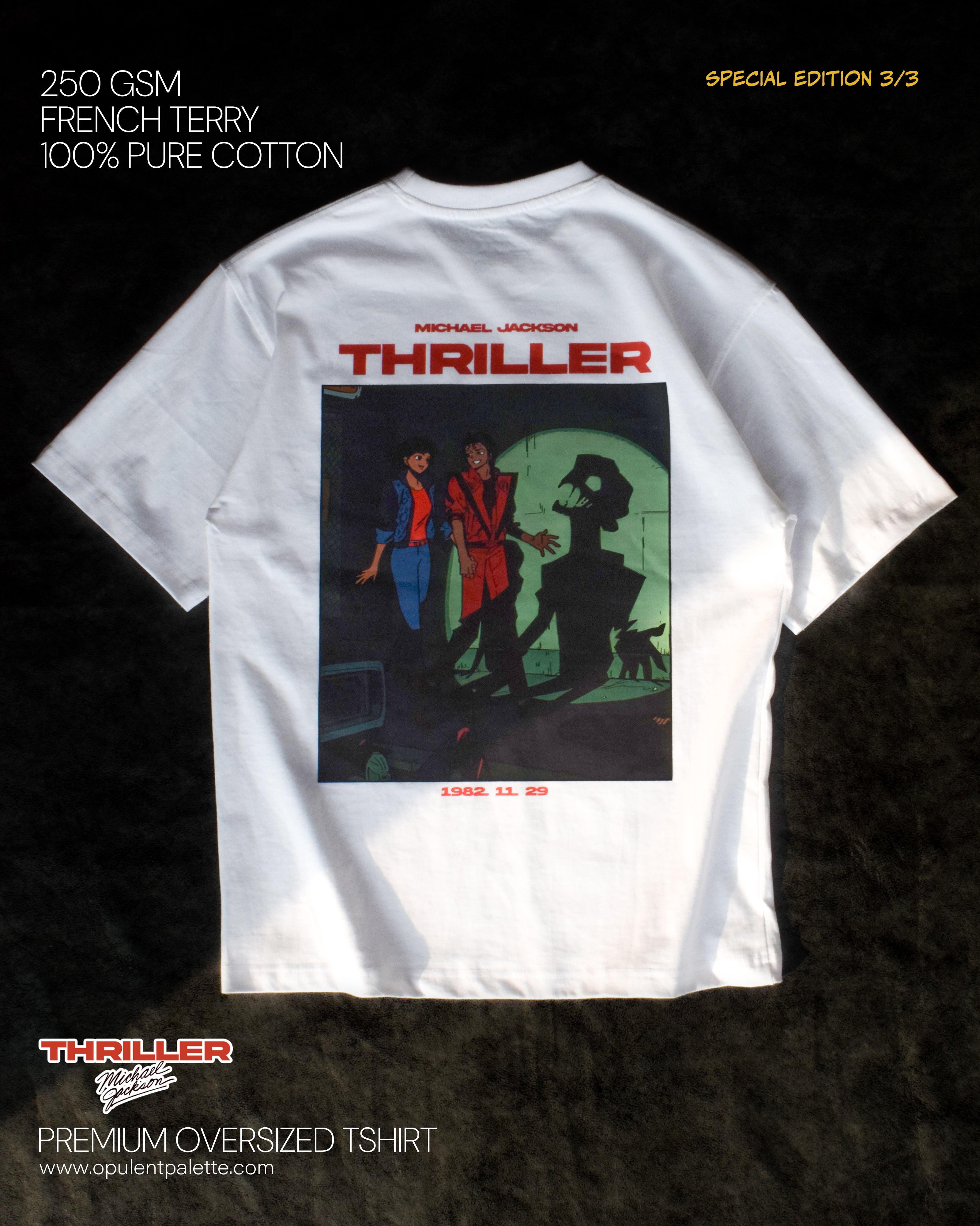 Michael Jackson Thriller Premium Oversized T-Shirt for Men and Women
