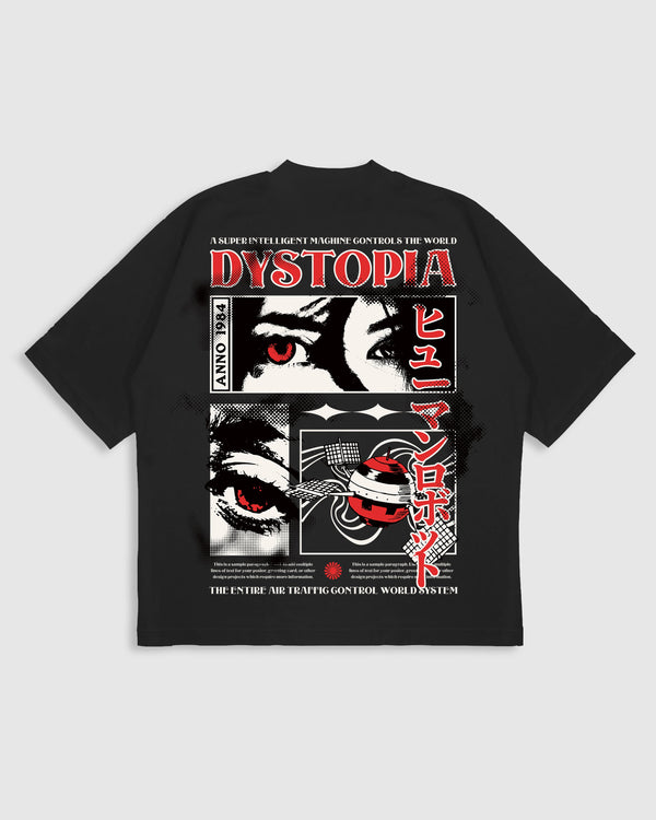 Dystopia Oversized Tshirt for Men and Women